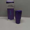 Frost Buddy Togo Buddy 30 oz Stainless Steel Vacuum Insulated Tumbler To Go Coffee Cup - Iced Coffee Cups, Iced Coffee Sleeve, Travel Mug, Thermal Cup for Hot & Cold Drinks, Dunkin Cup (Purple Glitz)
