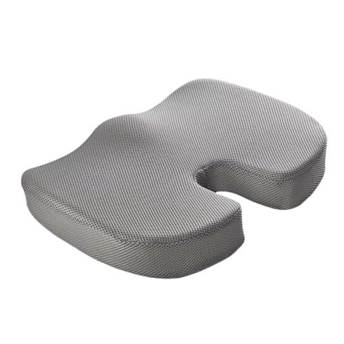 Seat Cushion for Car, Memory Foam Ergonomic Airplane Seat Cushion for Coccyx & Sciatica & Tailbone Pain Relief,Office Accessories,Driver Seat Cushion for Long Sitting Office Workers,car Drivers