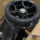 3 Wheel Electric Scooter for Kids, Folding Kick Scooter w/150W Motor, Thumb Accelerator, 3 Adjustable Height, 5Mph Speed, Flashing Wheels & Deck, Sticker, Self-Balancing Toys for Boys, Girls (Black)