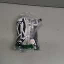 Blooming Jelly Womens High Waisted Bikini Set Tie Knot High Rise Two Piece Swimsuits Bathing Suits (X-Large, New Colorblock Black)