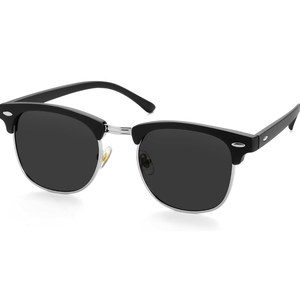 Kursan Classic Semi Rimless Polarized Sunglasses for Men Women Sports Sun Glasses