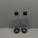sodastream 1L Twin Pack Dishwasher Safe Slim Bottle (Black)