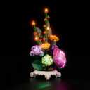 LED Lighting Compatible with Lego 40762 Mixed Flowerpot - JUST Lights, Light Kit Compatible with Lego 40762, NOT Included The Model Set