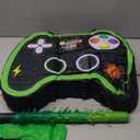 WERNNSAI Video Game Controller Piata - Game Party Supplies Piata Bundle with Blindfold and Bat for Boys Kids Gaming Theme Birthday Party Game Carnival Activity Decorations (15.7" x 12.2" x 3.1")
