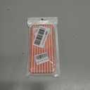 for iPhone 17 Pro Max Case Striped Phone Cases Cute Women Girly Trendy Shockproof Slim Soft TPU and Hard PC Protective Cover Orange
