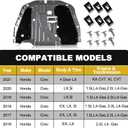 74110-TBA-A00 Lower Engine Splash Guard Under Car Shield Cover Board for Honda Civic 2016 2017 2018 2019 2020 2021, Front Centre Underbody Shield | with 90674-TY2-A01 Pins and 90105-TBA-A00 Bolts