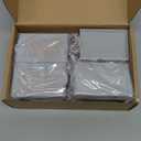 Barydat 30 Pcs Metal Christmas Photo Frame Ornaments Bulk 2 x 3 Inch Heavy Duty Reusable Small Frame Decorations for Xmas Tree Home Indoor Outdoor Decor Gifts (Vertical,Silver)