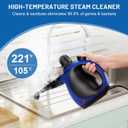 KLONA Steam Cleaner, Multi-Purpose Handheld Steam Cleaner with 10 Accessories, Steam Cleaning Handheld for Removing for All Dirt, Upholstery Furniture, Sofa, Tiles, Floor, Window, Bathroom.