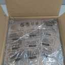 YINMIT Napkin Holder for Table, Farmhouse Napkin Holders with Weighted Arm, Wood Rustic Napkin Holders for Paper Napkins, Napkins Holder for Kitchen, Dining Table (6.7inx6.7in)