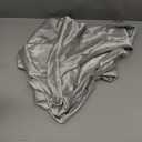 2 Pcs Satin Pillowcase for Cervical Pillow, Gray Silky Cervical Pillow Case Contour Pillow Case Cover with Zipper, Smooth Ergonomic Pillowcase for Neck Pillow Cover