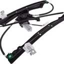 TUCAREST 741-814 (w/2 Pin Plug;w/o Auto-up) Front Right Power Window Lift Regulator w/Motor Assembly Fit for 2002-2010 Fo-rd Explorer/Me-rcury Mountaineer [# 83157 660215 8L2Z7823200AA]