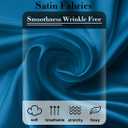 Womens Satin Silk Blouses Blouse Button Down up Shirts for Women Casual Loose Long Sleeve Business Work Tops (S)