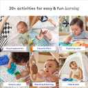 LOVEVERY | The Play Gym | Award Winning For Baby , Stage-Based Developmental Activity Gym & Play Mat for Baby to Toddler
