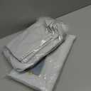 NICETOWN White Curtain Liner Panels - Black Out Drapes Liners for 45 inch Long Curtains, Thermal Insulated Curtains Liner for Windows (Set of 2 Panels, Each is 27" x 40", Greyish White)