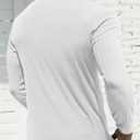 NITAGUT Men's Polo Shirts Shorts& Long Sleeve Casual Slim Fit Workout Shirts (White, XXL)