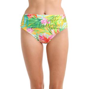 La Blanca Women's Banded Hipster Bikini Swimsuit Bottom (8, Multi//Calypso Bloom)