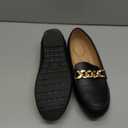 Tilocow Loafers for Women Comfortable Flat Casual Slip On Shoes Leisure Bussiness Work Ladies Shoes Lightweight Walking Flats with Arch Support (8, Pu Black)