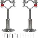 Stainless Steel Ceiling Pipe Bracket (25mm)