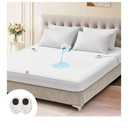 Bwarm Waterproof Heated Mattress Pad, ETL Certified Bed Warmer with Memory Function with 9 Heat Settings, 112 Hours Auto Off Deep Pocket, Machine Washable, White Twin XL