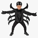 Morph Black Spider Costume for Kids Legs Spider Halloween Costume For Kids Tarantula Costumes for Boys Girls, S