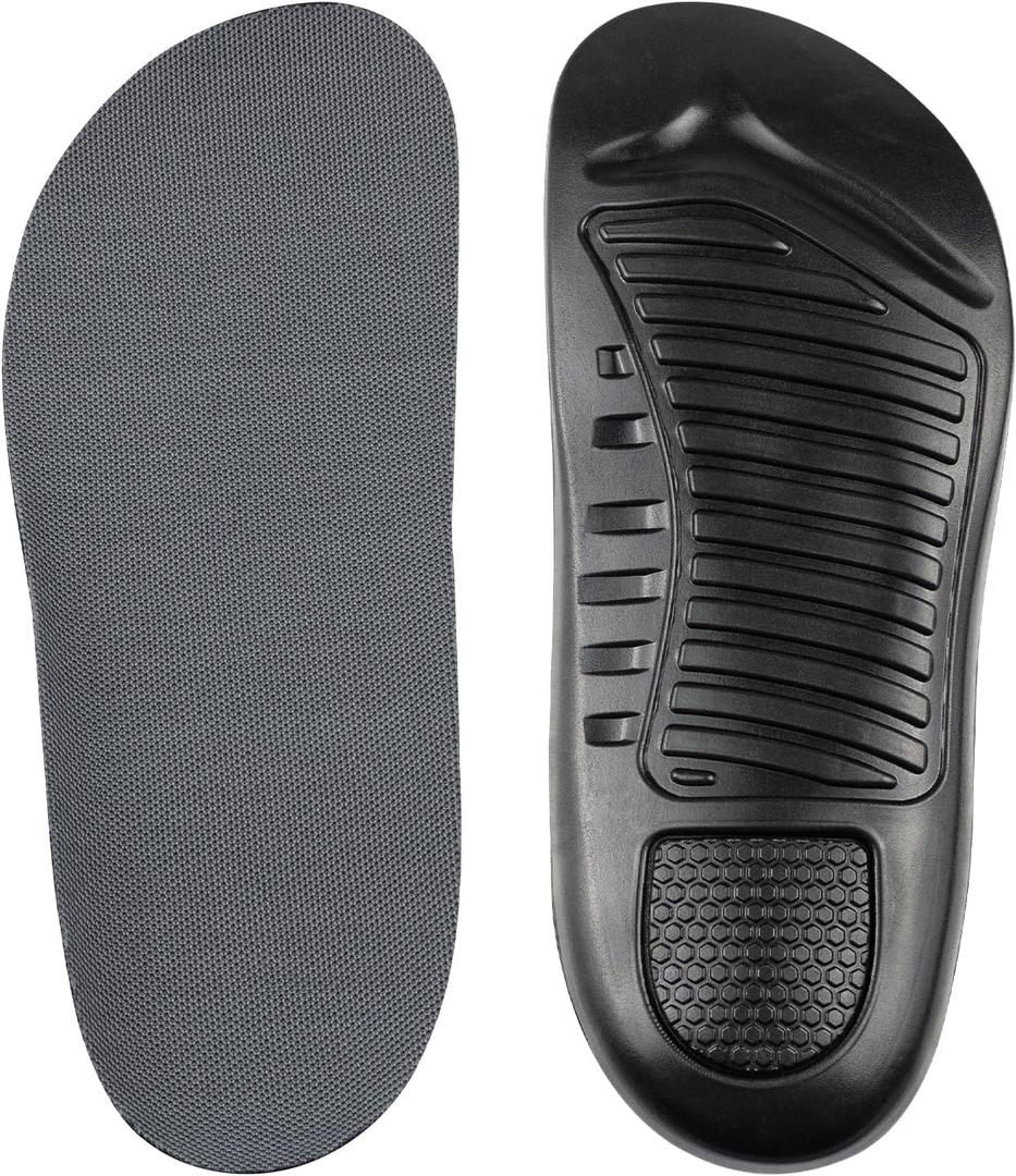 Endoto Insoles for Crocs Classic Clog, Extra Wide Barefoot Shoe Inserts Pads for Men & Women Croc Garden Work Sandals (US Men11/Women13-EU45-46)
