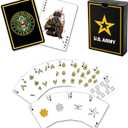 US Army Professional Quality Army Playing Cards  Great for Game Night  US Army Gifts for Veterans | Army Playing Cards