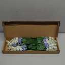 Artificial Fake Flowers Silk Plastic Plant Arrangement for Home Indoor Outdoor Garden Wedding Table Vase Decorations Faux Snapdragon Flower,3 Bouquets (Lilac)