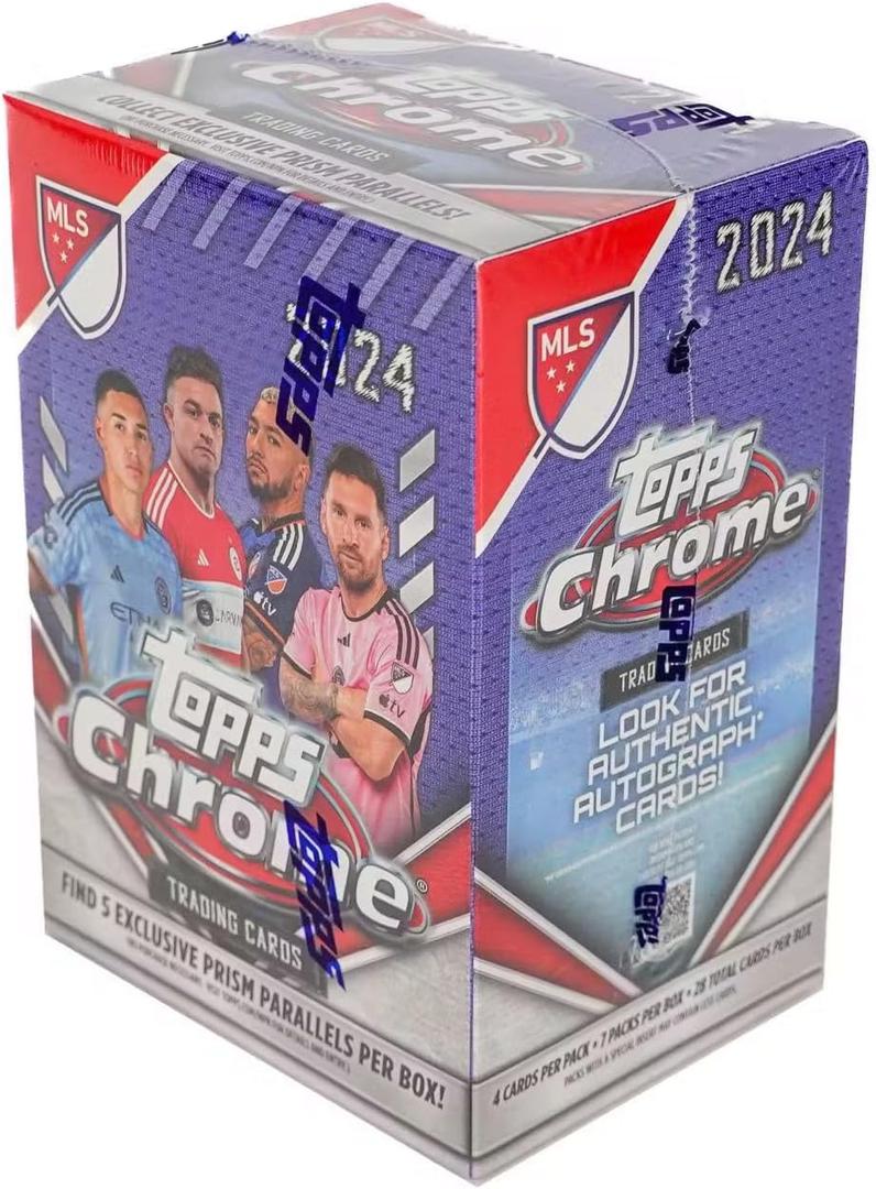 Topps - MLS Topps Chrome Value Box Collectible Cards - 28 Cards