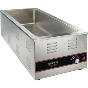 Winco Electric Portable Food Pan Warmer, 1500 W, 120V, 4/3 Size