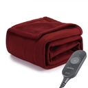 Sunbeam Throw Microplush Sherpa Heated Throw Size 50x70 in