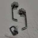Pair of Outside Chrome Door Handles Fit for 1967-1972 Chevrolet C10 C20 C30 K20 K30 Pickup Suburban GMC C15 C25 C35 K15 K25 Pickup Replace# 3927895 3927899