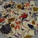 Lamberia Printed Sofa Cover for 2 Cushion Couch High Stretch Sofa Slipcovers 3 Piece Loveseat Slipcover with Two Separate Cushion Covers Elastic Bottom Floral Pattern (Vine Flower, Loveseat)