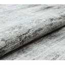 Floor Rug White/Grey 120" x 100"