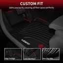 LASFIT Floor Mats for Mercedes Benz GLC 2023-2026 (Coupe Only for 2024-2026), GLC300 / GLC350e / GLC43 AMG/GLC 63 AMG S E, All Weather TPE Floor Liners Custom Fit GLC Car Mats 1st & 2nd Row Set