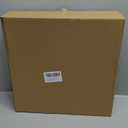 12x12 Picture Frame Set,Solid Wood,Not Glass,Display Pictures 8x8,10x10 with Mat or 12x12 Without Mat,Stable Sturdy Hanging Picture Frames for Wall Mounting or Tabletop (White Brown,12x12,Set of 4)