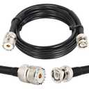 XRDS -RF UHF Female SO239 to BNC Male Cable 10FT, BNC to UHF Coax RG58 Antenna Cable for CB Ham Radio Antenna Scanner
