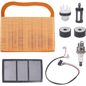 4238 140 4401 Air Filter Pre Cleaner & Stop Switch with Wires & Rubber Buffer Foot Tune Up Kit for STIHL TS410 TS410Z TS420 TS420Z Concrete Cut Off Saw Replace Parts 4238-140-1800