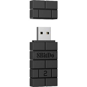 8BitDo USB Wireless Adapter 2 (Black Edition)