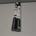 2 x Window Privacy Film, Window Tint Sun Blocking Heat reducing and UV Protection, one-Way Privacy Mirror Reflective Film,Explosion-Proof Premium PET Material, Cosmic Black,17.5 Inch x 16.4 Feet