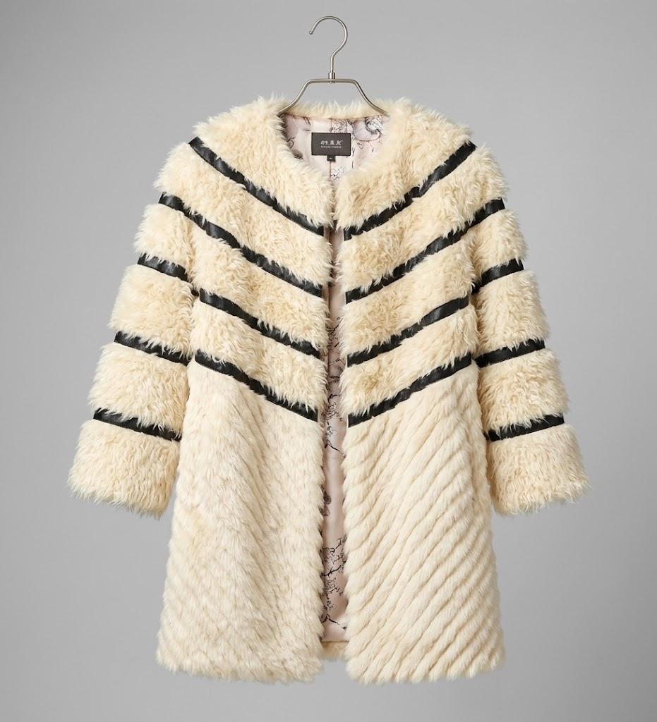 Girl's Fur Coat Size M