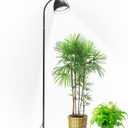 Bstrip Grow Light Lamp, 5000K Full Spectrum 25W LED Grow Light for Indoor Plants - 55" H Stand, Adjustable Angle with On/Off Switch