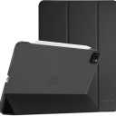 ProCase Cover for iPad Pro 11 Inch Case 2022/2021/2020/2018, Slim Stand Hard Back Shell Smart Cover for iPad Pro 11 4th Gen 2022/3rd Gen 2021/ 2nd Gen 2020/1st Gen 2018 -Black