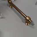 10 Pack 3.75"(96mm) Champagne Gold Cabinet Pulls Kitchen Cabinet Handles Brushed Bronze Cabinet Hardware Drawer Pulls for Cupboard