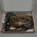 REECHO Hair Extensions, 4PCS Clip in Hair Extensions HE001 Natural Soft Synthetic Hairpieces for Women, Light Brown with Blonde Highlights