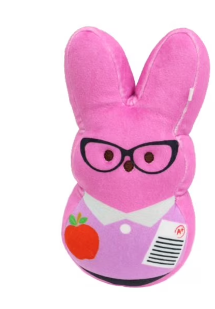 2 x Teacher Peeps plush
