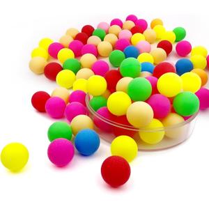 300PCS Colored Ping Pong Balls, 40mm Mini Pet Ball Pit, Plastic Bingo Balls, for Party Decoration, Games Handicrafts, Pet Toys