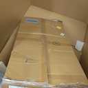 45 Inch White Desk with Drawers, Small Writing Desks for Bedroom, Fluted Cute Desk with Storage for Vanity, Wood Computer Table for Living Room Small Spaces Home Office Study