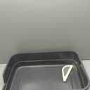 Extra Large Cat Litter Box with High Sides,Cats Boxes for Indoor Cats,Cat Litter Pan for Kitty,Litter Box with Low Entry,Easy to Clean,Anti-Splashing,23.6" x15.7" x5.9" (Grey)