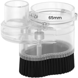 65mm CNC Dust Shoe, Compatible with Most 65mm Spindle Motor Router, Hose Adapter 38mm (1.5)