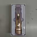 Bikini Trimmer for Women, 2 in 1 Dual Head Rechargeable Electric Shaver, Painless Pubic Hair Trimmer for Underarm Leg Arm Body Face IPX7 Waterproof & Travel-Friendly, GoldPurple